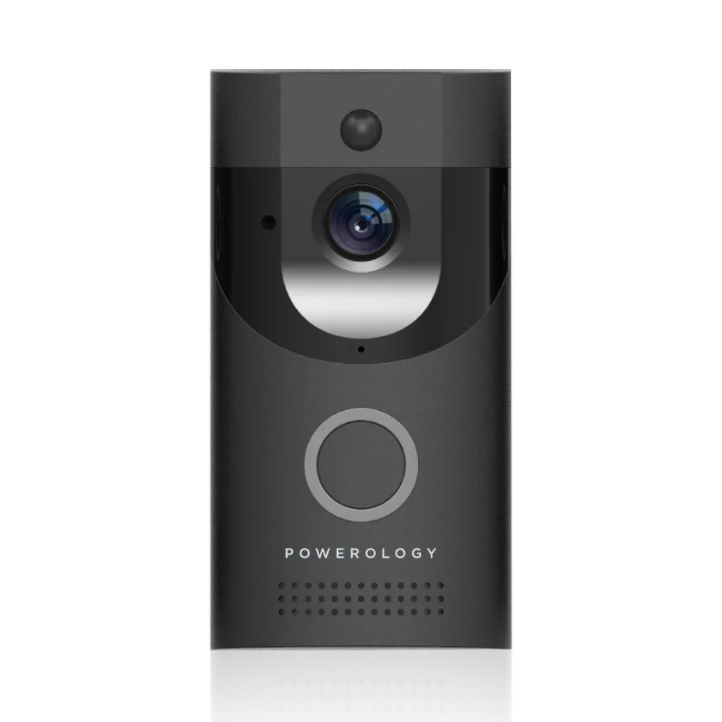 Powerology Smart Video Doorbell with Night Vision and Motion Sensor - Tashqila Powerology Smart Video Doorbell with Night Vision and Motion Sensor - Tashqila